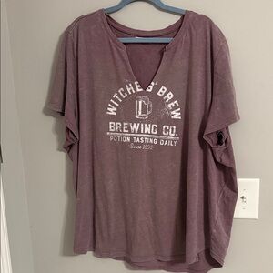 Maurices Mauve Graphic Tee